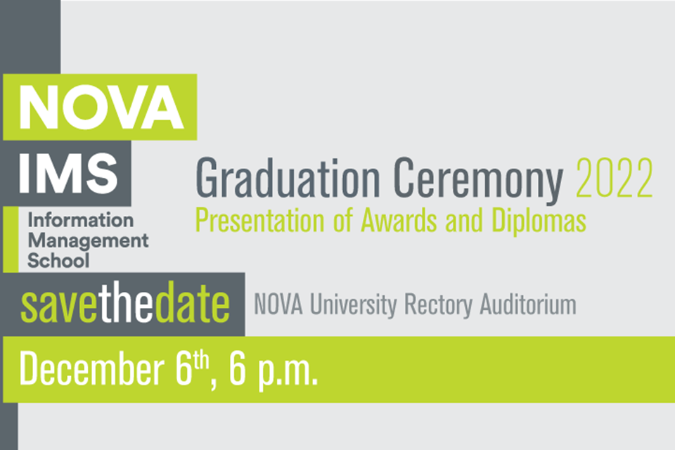 NOVA IMS Graduation Ceremony 2022 image